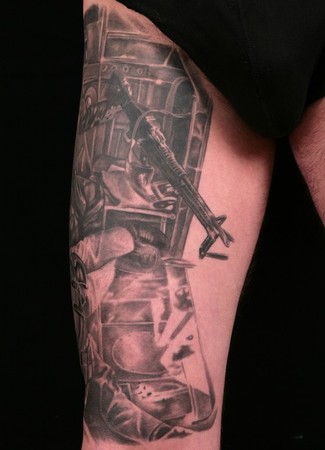 Tattoos - Stephane Chaudesaigues - VIETNAM TROOPERS.st�phane chaudesaigues. tattoo. tatouage.paris. avignon.